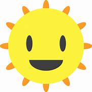 Image result for Smiling Sun PNG