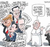 Image result for Christian Political Cartoons
