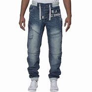 Image result for Cuff Jeans Men