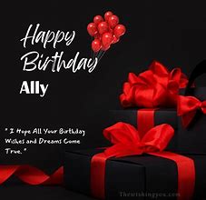 Image result for Photo for Happy Birthday Ally