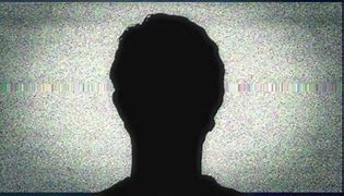 Image result for Glitched Silhouette On TV