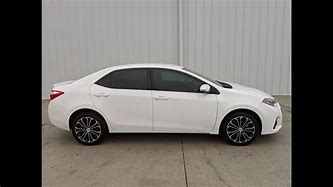 Image result for White 2016 Toyota Corolla S Rear