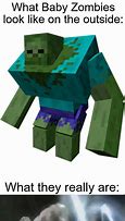 Image result for Minecraft Zombie Memes