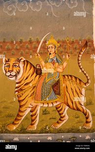 Image result for Hindu Tiger God