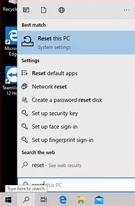 Image result for Reset Factory Settings