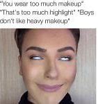 Image result for Makeup Meme Kid