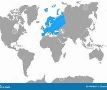 Image result for World Map with Europe Highlighted