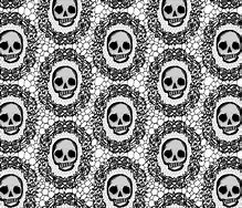 Image result for Skull Lace Texture Seamless