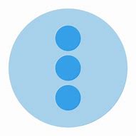 Image result for Blue Three Dots Icon