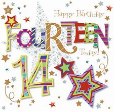 Image result for 14 Year Old Birthday Wishes