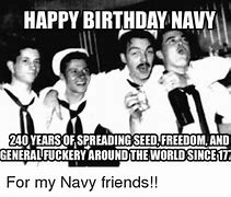 Image result for Navy Birthday Meme