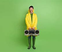 Image result for Man with Boombox