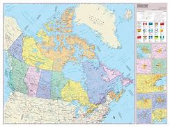 Image result for Canada Map Poster