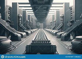 Image result for Futuristic Factory Conveyer Belt