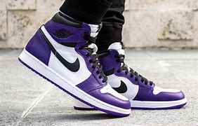 Image result for Air Jordan 1 High Purple