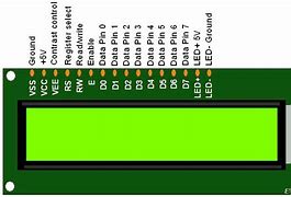 Image result for 16X2 LCD-Display Data Sheet