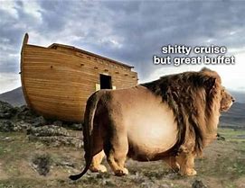 Image result for Noah Taking the Animals to the Bathroom On the Ark Meme