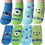 Image result for Sulley and Mike Socks