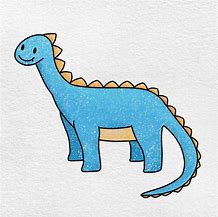 Image result for Kawaii Dinosaur Drawing