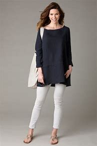 Image result for Tunic Style Tops to Wear with Leggings