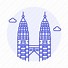 Image result for KL Tower Icon