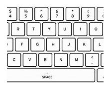 Image result for QWERTY Keyboard Layout Image Large