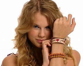 Image result for Taylor Swift Wearing a Bracelet