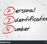 Image result for Personal Identification Number Pin