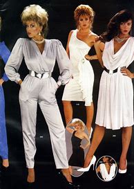 Image result for 1980s Glamour Fashion