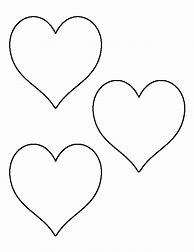 Image result for 4 Printable Heart Template
