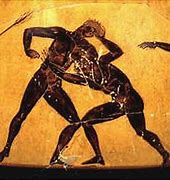 Image result for Ancient Olympic Wrestling Sketch
