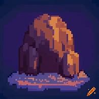 Image result for Pixel Art Boulder