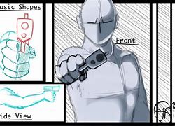 Image result for First Person Gun Drawing
