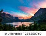Image result for Beautiful Sunset Over Mountains