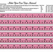 Image result for 1 32 Tape Chart