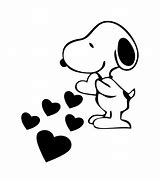 Image result for Snoopy Heart Designs Images