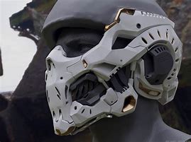 Image result for Futuristic Half Mask