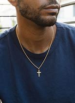 Image result for 14K Gold Chain with Cross