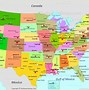 Image result for United States Map with City