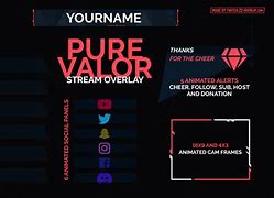 Image result for Valorant Twitch Overlay