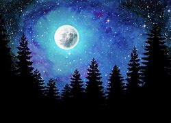 Image result for Moon Stars Sky Drawings