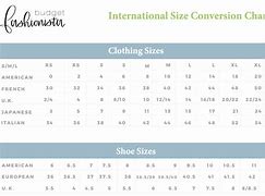 Image result for European Trouser Size Conversion