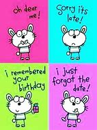 Image result for Funny Belated Birthday Wishes