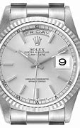 Image result for Rolex 18K Gold Watch