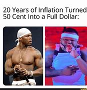 Image result for 50 Cent 1 Dollar Meme