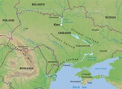 Image result for Ukraine Rivers Map