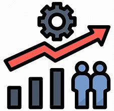Image result for Business Growth Icon White Background