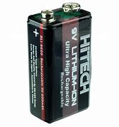 Image result for Rechargeable 9 Volts Battery Disassembly