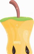 Image result for Small Apple Core Cartoon