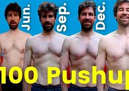 Image result for 100 Push UPS a Day Before and After